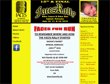 Tablet Screenshot of facesrally.org